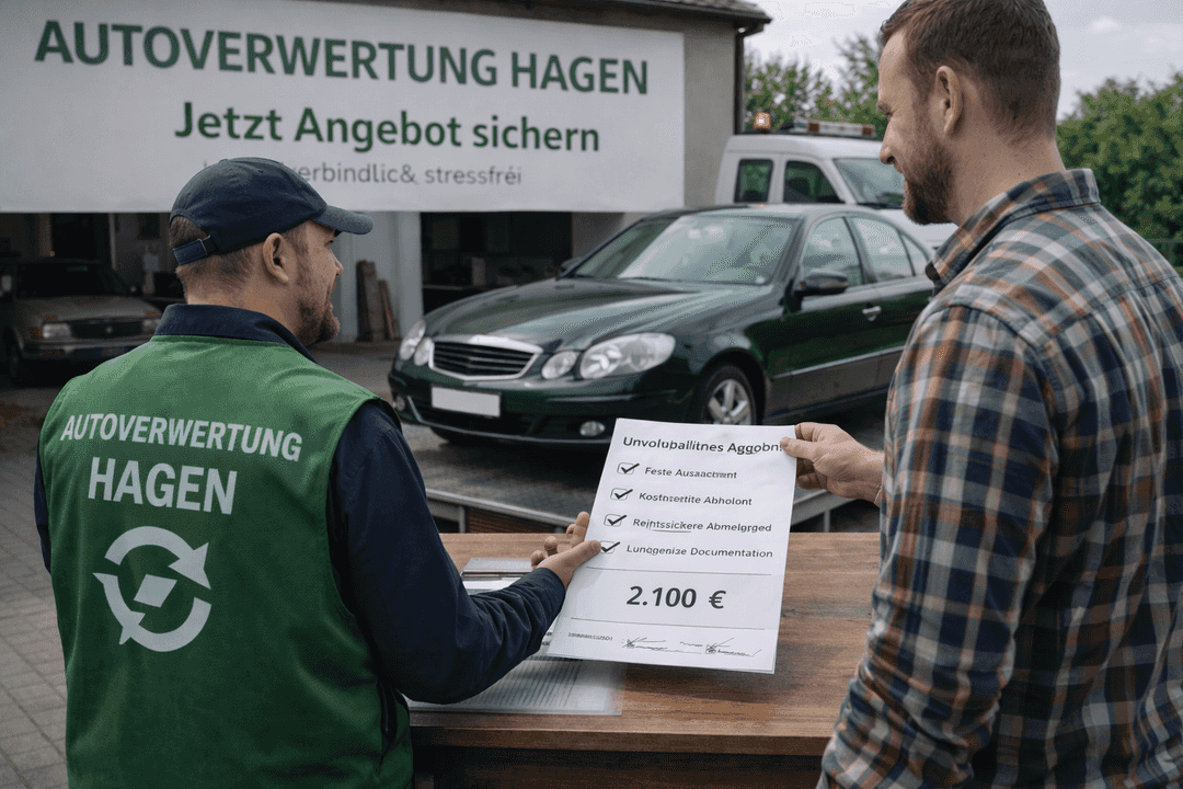 Jetzt Angebot sichern – Ihr direkter Einstieg in die Autoverwertung Schwelm